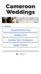 Mobile Screenshot of cameroonwedding.com